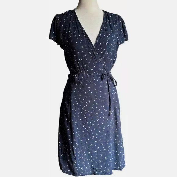 Brandy Melville Woman's Robbie Floral Wrap Around Dress - Picture 9 of 9